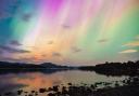 Stunning views of the aurora borealis pictured in Luss, Loch Lomond