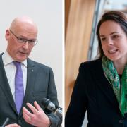 John Swinney has offered Kate Forbes a senior position as he launched his leadership bid