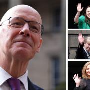 First Minister John Swinney and ministers (from top down) Kate Forbes, Shona Robison, and Mairi McAllan