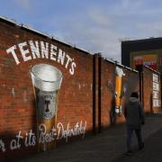 Tennent's Wellpark Brewery in Glasgow's east end