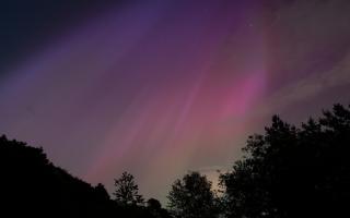 The Northern Lights could possibly be visible again on Sunday night