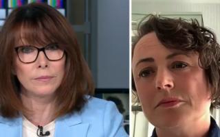 Kay Burley interviewing Labour MP Catherine McKinnell