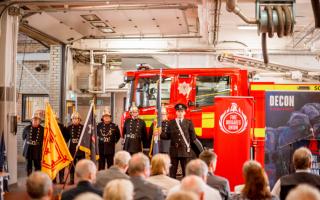 A new plaque has been unveiled to commemorate a firefighter who died while tackling a Highland blaze