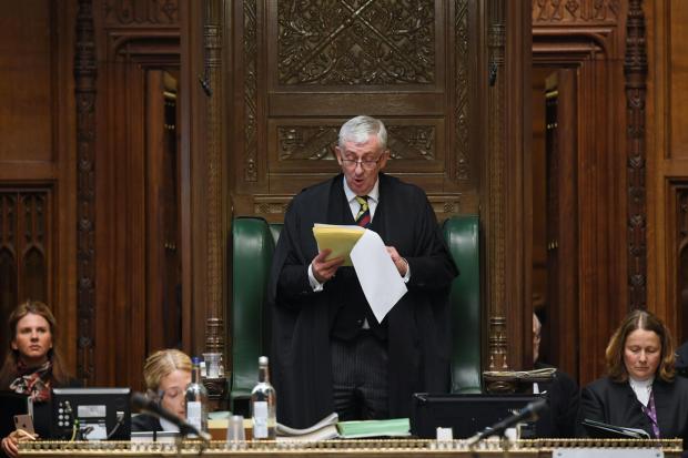 The National: Sir Lindsay Hoyle is the Speaker of the House of Commons