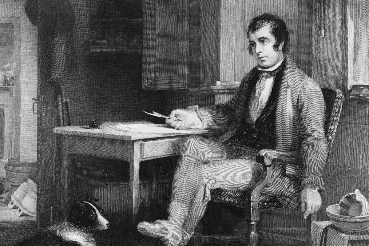 Robert Burns was planning to participate in the colonial trade in Jamaica before finding success with his poetry