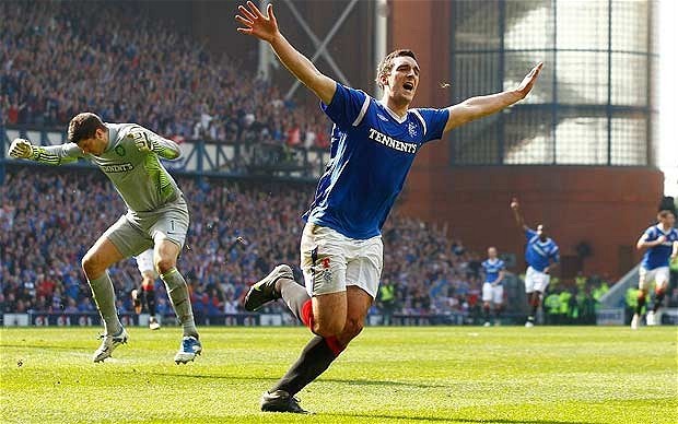 Rangers denied Celtic the chance to confirm the league title at Ibrox back in 2012