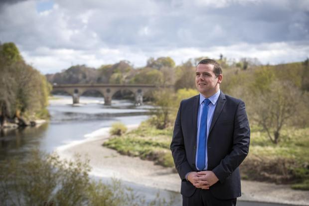 Scottish Tory leader Douglas Ross declined to take his oath in Scots