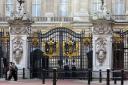 A man has been arrested after crashing into the gates of Buckingham Palace