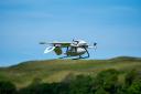 A Skyports drone will be used to carry mail between islands in Orkney