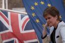 Nicola Sturgeon has ordered the Union flag to be replaced by the EU flag, according to claims shared by Tory MSPs