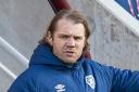 EDINBURGH, SCOTLAND - JANUARY 30: Hearts manager Robbie Neilson during a Scottish Championship match between Hearts and Dunfermline Athletic at Tynecastle, on January 30, 2021, in Edinburgh, Scotland. (Photo by Ross MacDonald / SNS Group).