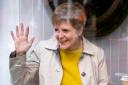 Nicola Sturgeon on the campaign trail in Edinburgh