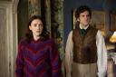 Charlotte Ritchie as Alison Cooper and Matt Baynton as Thomas Thorne in Ghosts