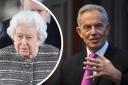 Tony Blair's honour is bestowed by the Queen