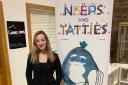 Iona Fyfe has been supporting efforts by anti-bigotry campaigners Nil by Mouth to have its ‘Neeps and Taties’ Scots book used in more than 600 Scottish primary schools in the run up to Burns Night
