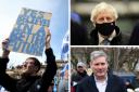 Prime Minister Boris Johnson and Keir Starmer’s parties were neck-andneck in the polls before Partygate – but now Labour has established a run of strong poll leads