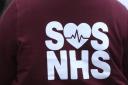 A rally in support of the NHS in Glasgow's George Square took place on Saturday