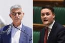 Sadiq Khan (left) was attacked by Labour frontbencher Wes Streeting for his position on cannabis. Photos: PA