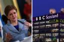 Nicola Sturgeon launched a 'scene setter' for an independent Scotland which the BBC Scotland channel did not cover