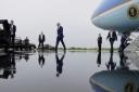 President Joe Biden walks from Air Force One. (AP Photo/Susan Walsh).