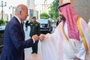 US president Joe Biden and Saudi crown prince Mohammed bin Salman in their infamous fist bump
