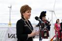 Nicola Sturgeon announcing the controversial ScotWind sale earlier this year