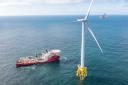 The Seagreen offshore windfarm project has supported up to 141 jobs at the Port of Nigg during its construction. Picture: SSE Renewables