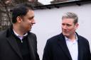 Anas Sarwar, left, and Keir Starmer, right, have both ruled out working with the SNP in future - but a ban could extend to all nationalist parties