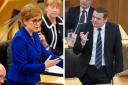 Nicola Sturgeon and Douglas Ross were at logger heads over the ferry scandal in the first FMQs after the summer recess