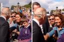King Charles III was heckled during a visit to Wales