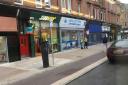 Police cordoned off part of Victoria Road, outside Muhammad Shoaib's office in Glasgow on Wednesday
