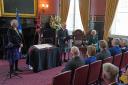 King Charles and the Queen Consort attended an official council meeting at the City Chambers in Dunfermline