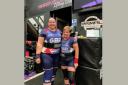 Jo Parkin (left) and Val Dourley (right) are heading to the World Masters Powerlifting Championships