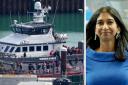 Home Secretary Suella Braverman is looking to curb the number of asylum seekers trying to cross the Channel