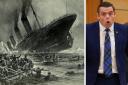 Douglas Ross is on a ship that has already sunk