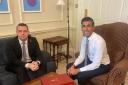 Douglas Ross and Rishi Sunak met for talks in London