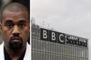 BBC Scotland had invited rapper Bryson Gray on to the radio to talk about Kanye West's (shown) plan to run for US president