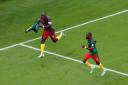 Cameroon’s Vincent Aboubakar celebrates