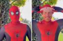 Prince Harry surprised a group of bereaved military children as he donned a Spiderman costume (Scotty's Little Soldiers/PA)