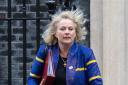 Tory MP Vicky Ford on Downing Street during her brief time as a minister in Liz Truss's government