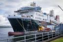 The MV Glen Sannox at the Ferguson Marine shipyard in Port Glasgow is over budget and significantly delayed