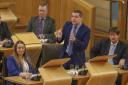 Douglas Ross dodged the question on everyone's mind at FMQs