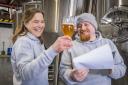 Jump Ship Brewing’s Sonja Mitchell and head brewer Pete Sharp