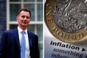Jeremy Hunt said halving inflation would be crucial to ensuring the UK continues to grow