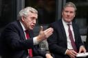 Altering the UK constitution as recommended by former prime minister Gordon Brown (left) could be one of the first moves of a government led by Keir Starmer