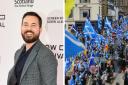 Martin Compston has long been a supporter of Scottish independence