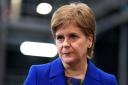 Nicola Sturgeon told Loose Women she attended a memorial service while still having a miscarriage.