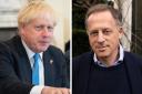 Richard Sharp, right, introduced a wealthy businessman to a civil servant to help arrange an £800,000 loan to Boris Johnson