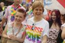 Nicola Sturgeon is being for her commitment to LGBT equality during her time as First Minister