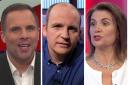 From left: Dan Wootton, Glenn Campbell and Julia Hartley-Brewer were among the worst offenders